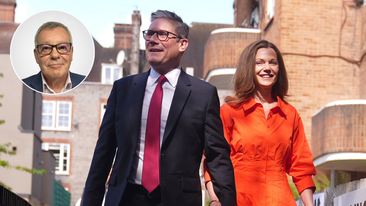 Nigel Nelson and Sir Keir Starmer and his wife Victoria
