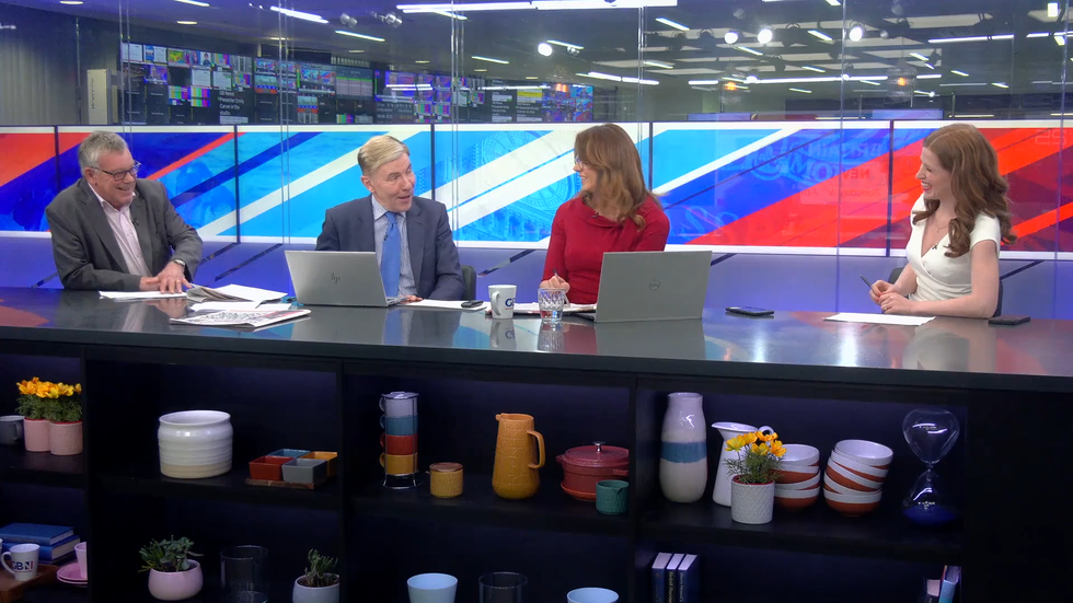 Nigel Nelson, Andrew Pierce, Bev Turner and Emily Carver