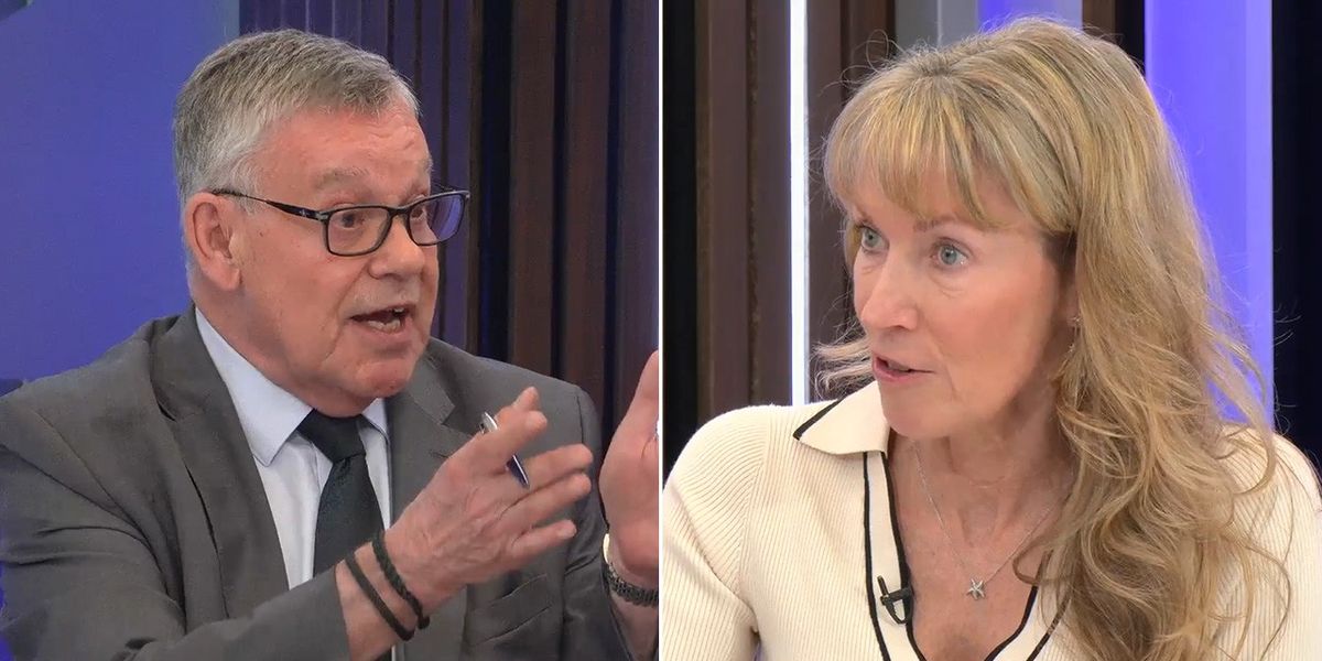 NextImg:Doctor shuts down GB News star in trans row with three-word rebuttal