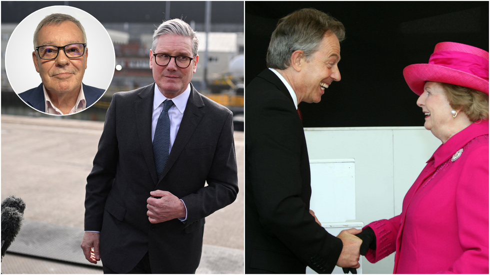 Nigel Nelson, Keir Starmer, Tony Blair and Margaret Thatcher