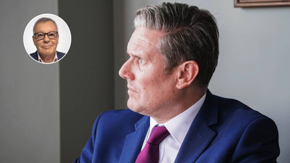 Nigel Nelson (left), Keir Starmer (right)