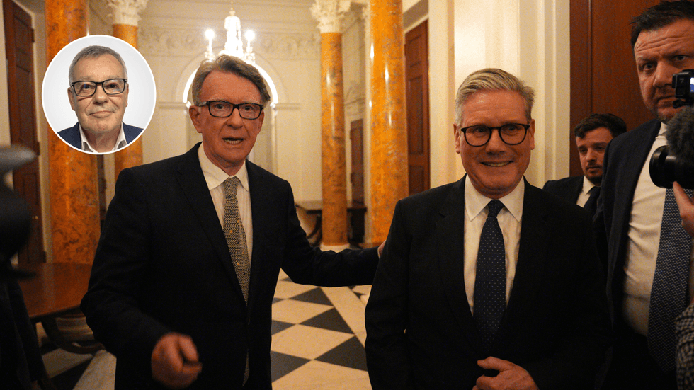 Nigel Nelson (left), Keir Starmer (right)