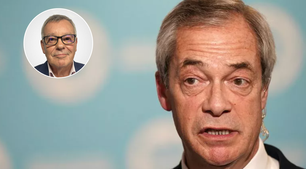 Nigel Nelson (left) Nigel Farage (right)