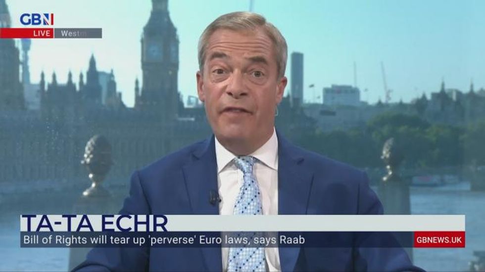 Nigel Farage blasts Dominic Raab's Bill of Rights as 'un-British' – ‘why not just leave' the ECHR?
