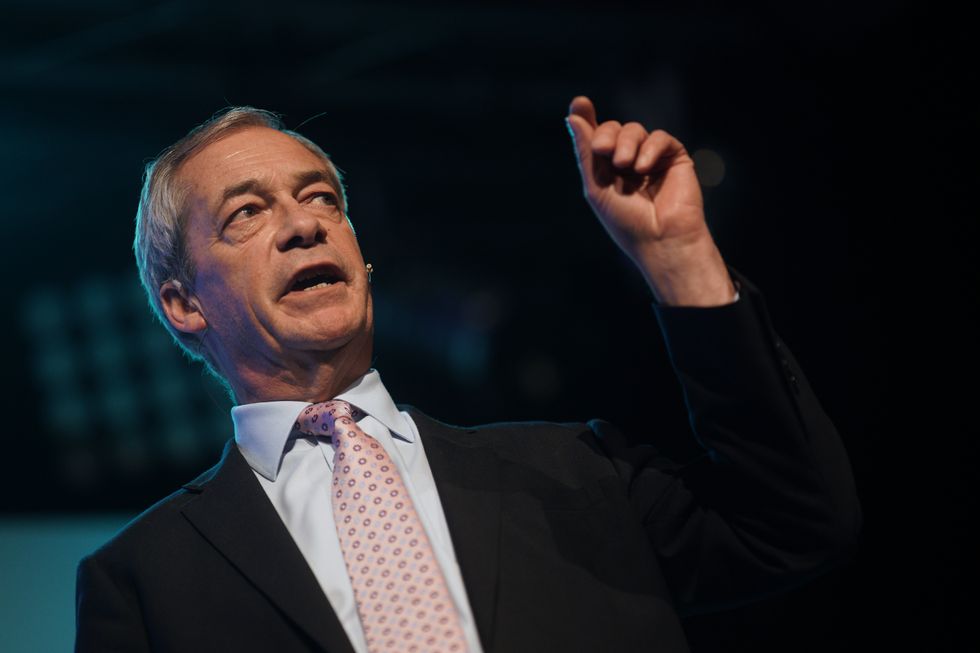 Nigel \u200bFarage said he aims for Reform to become the 'biggest political party in this country'