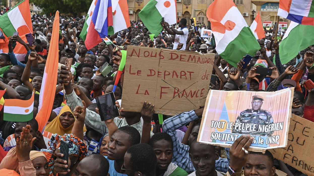 Niger migration protest