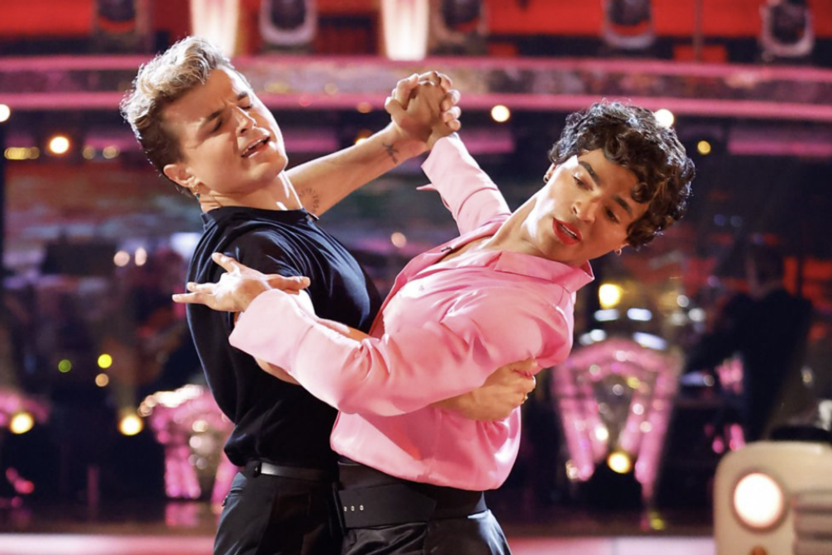 Nikita Kuzmin and Layton Williams