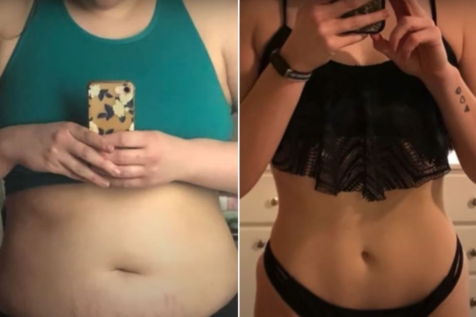 Nikki before and after