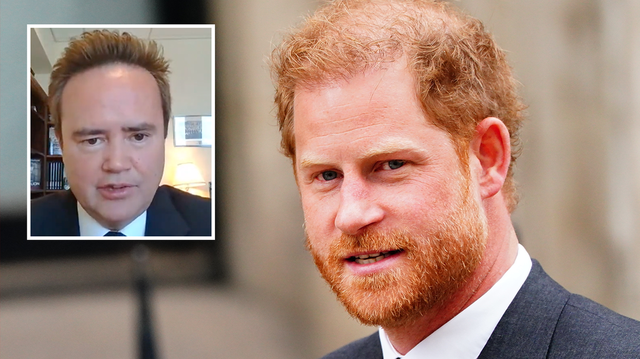 Nile Gardiner (left), Prince Harry (right)