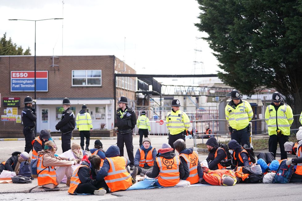 Nine Just Stop Oil protesters were told they should feel 'proud' of their actions