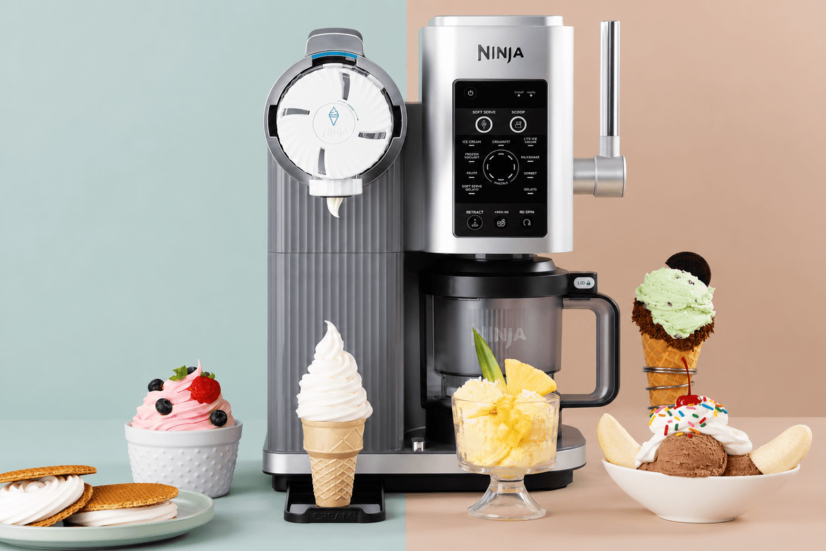 Ninja scoop and swirl ice cream maker
