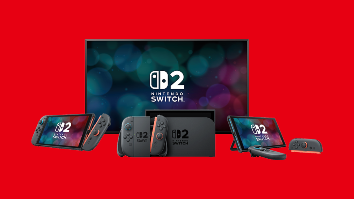 Nintendo Switch 2 image showing the three play styles
