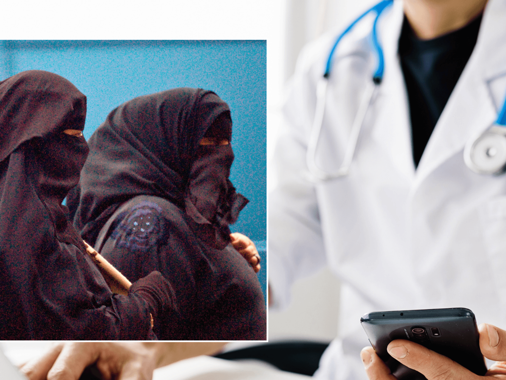 Niqab (Stock); Doctor (Stock)