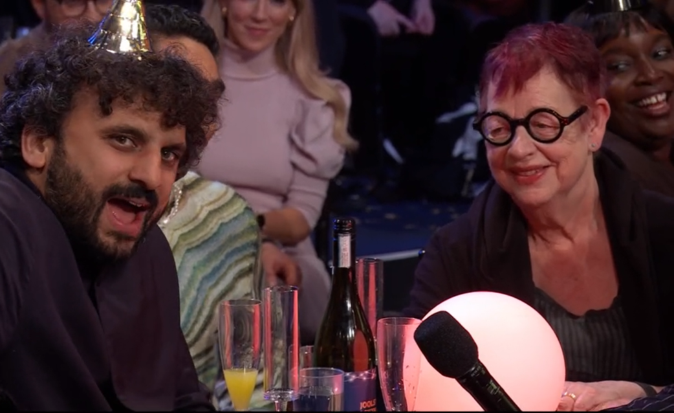 Nish Kumar and Jo Brand