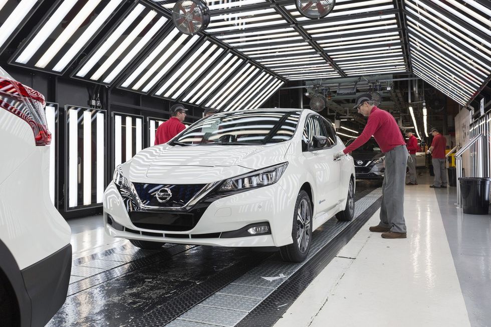 Nissan manufacturing plant