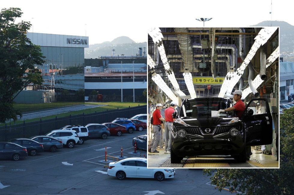 Nissan's CIVAC factory in Mexico and production at its Oppama factory in Japan