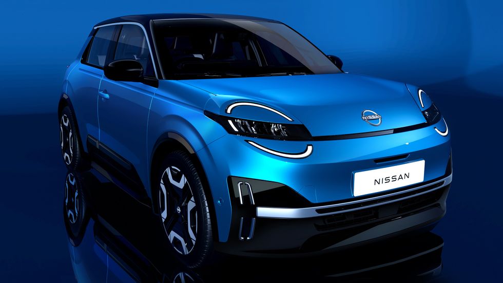 Nissan's new range of electric vehicles