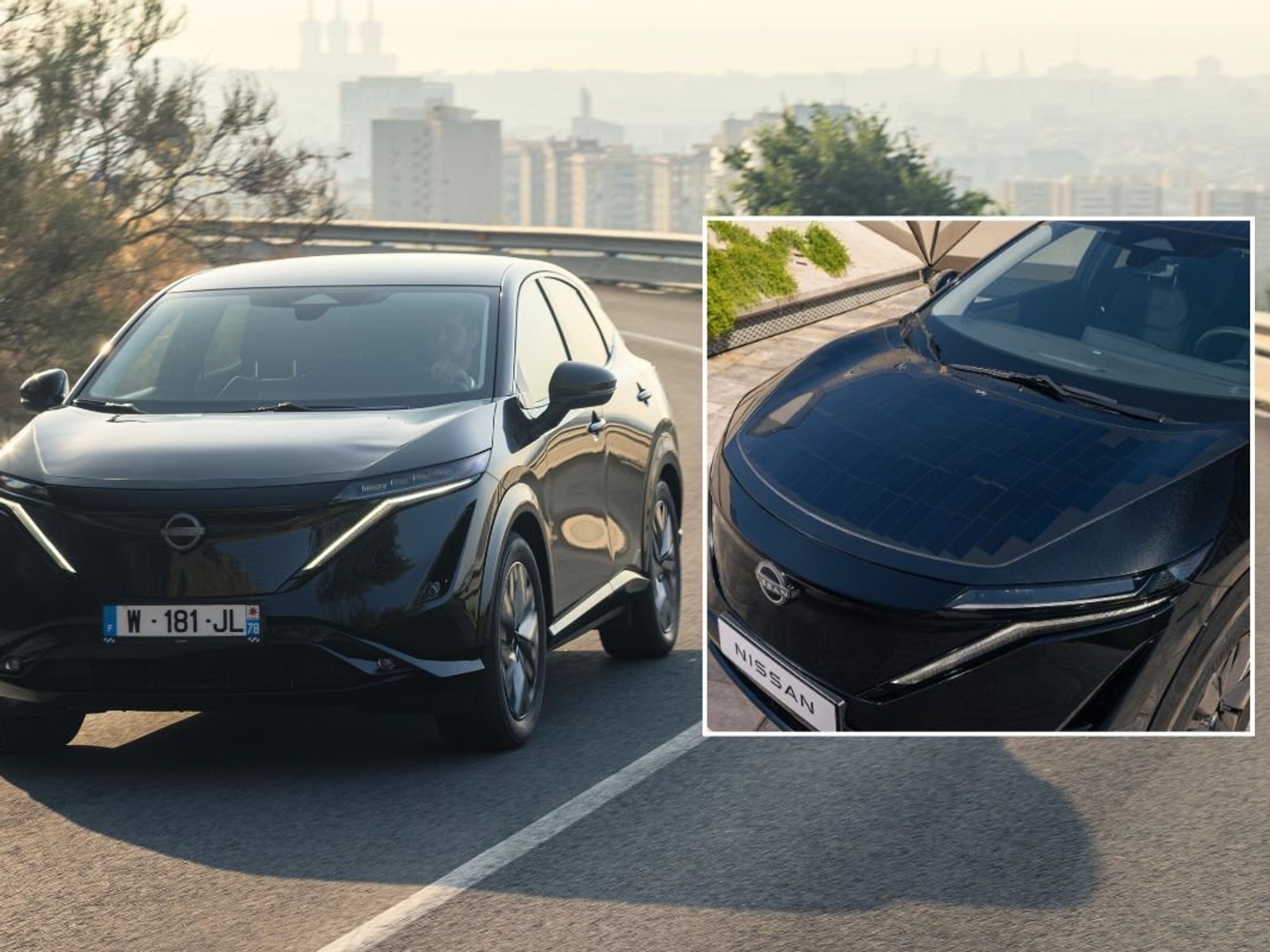 Nissan's revolutionary solar-powered Ariya concept car