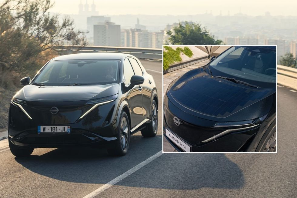 Nissan's revolutionary solar-powered Ariya concept car