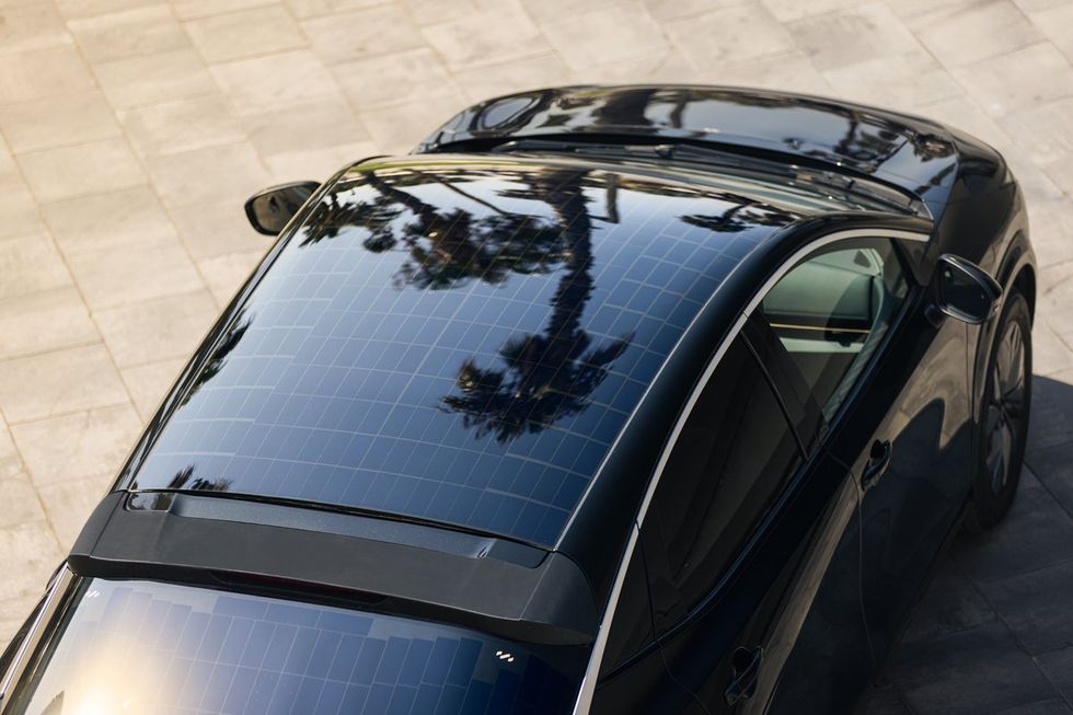 Nissan's revolutionary solar-powered Ariya concept car