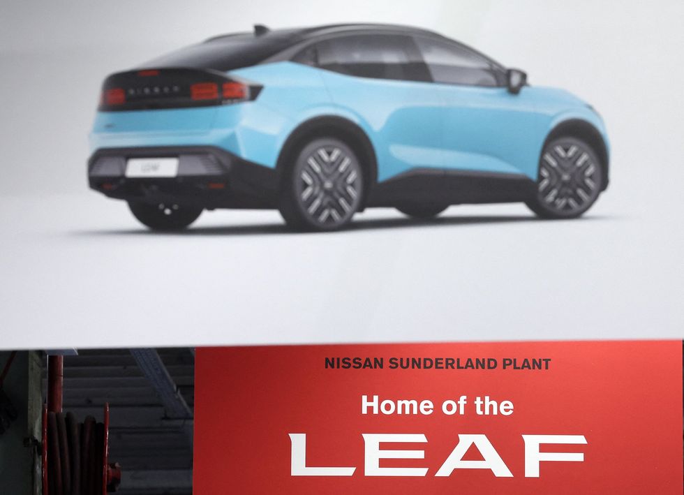 Nissan's Sunderland factory, where it manufactures the Leaf electric vehicle
