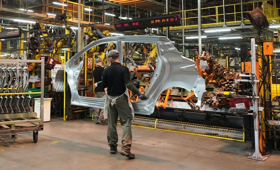 Nissan's Sunderland production factory