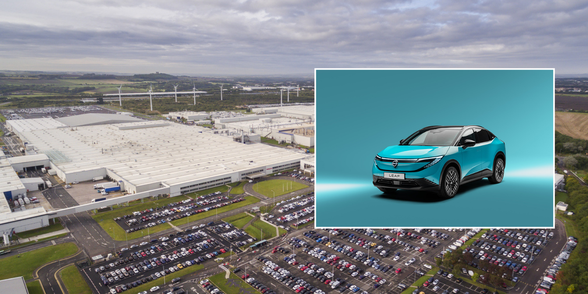 NextImg:Nissan to bring electric car manufacturing of popular model to UK’s largest car plant - 'Built in Britain!'