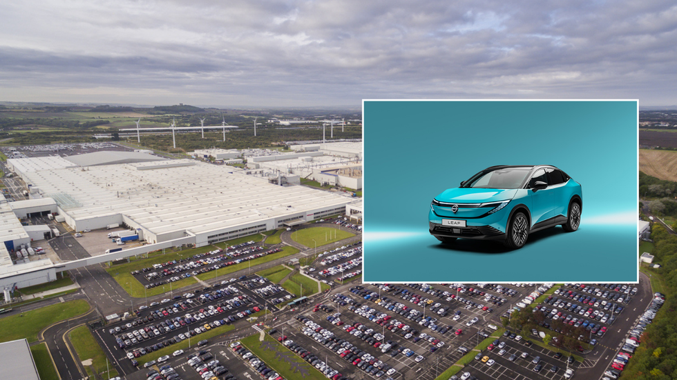 Nissan Sunderland plant and new Leaf electric car