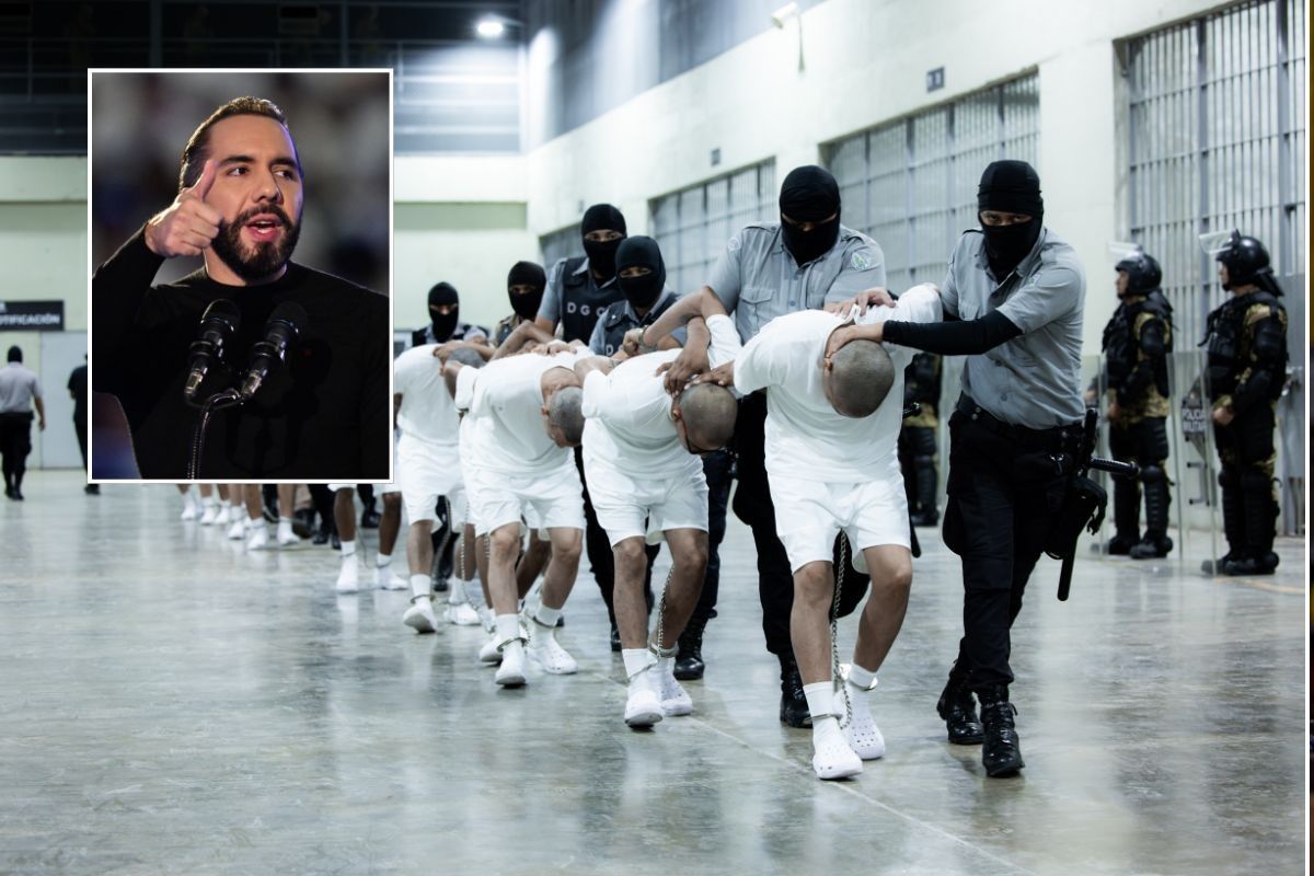 Niyib Bukele / El Salvador Terrorism Confinement Center (Cecot)