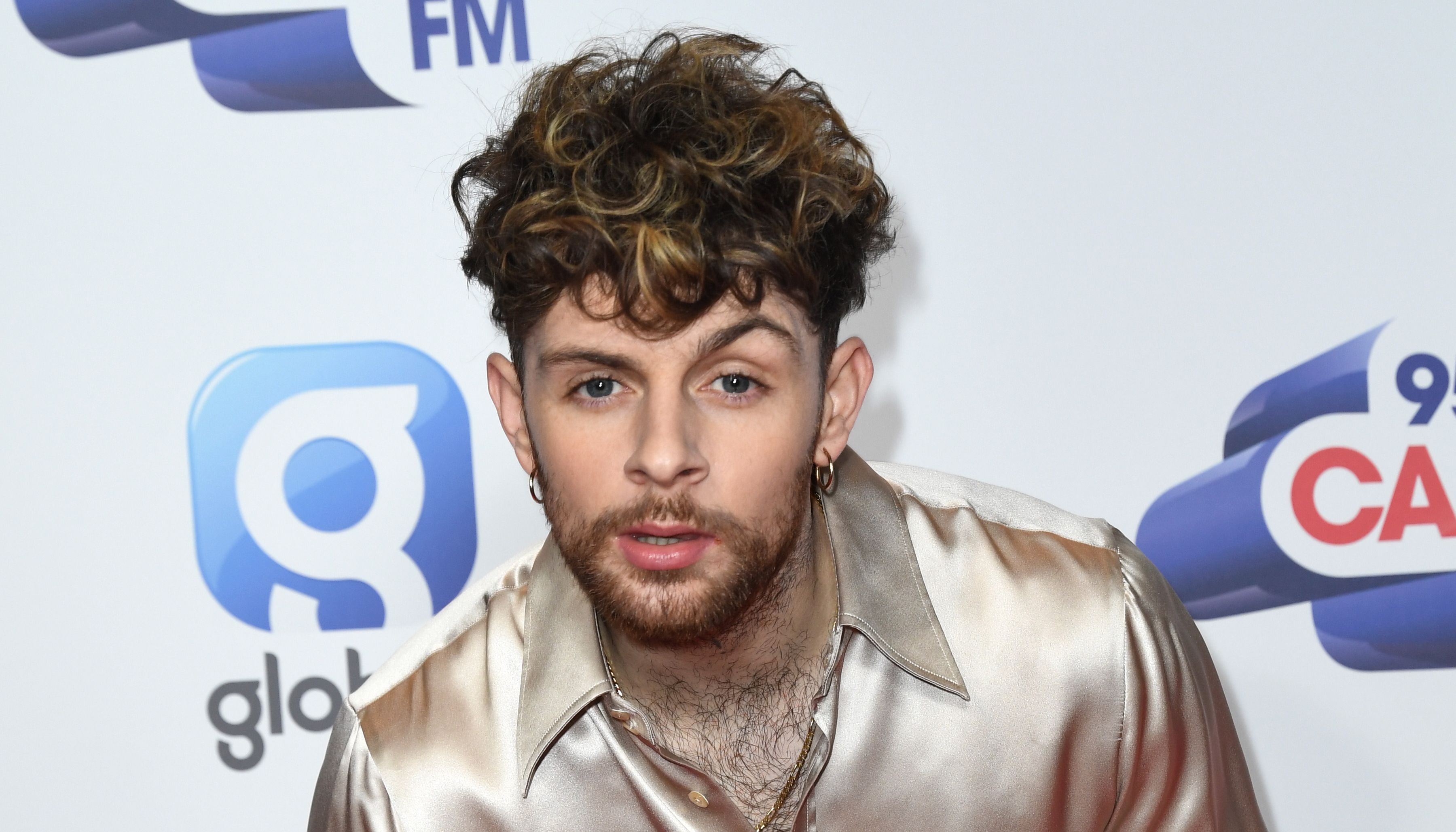 NO ARCHIVE NO SALES EDITORIAL USE ONLY Tom Grennan at day one of Capital's Jingle Bell Ball with Barclaycard at London's O2 Arena. Picture date: Saturday December 11, 2021.