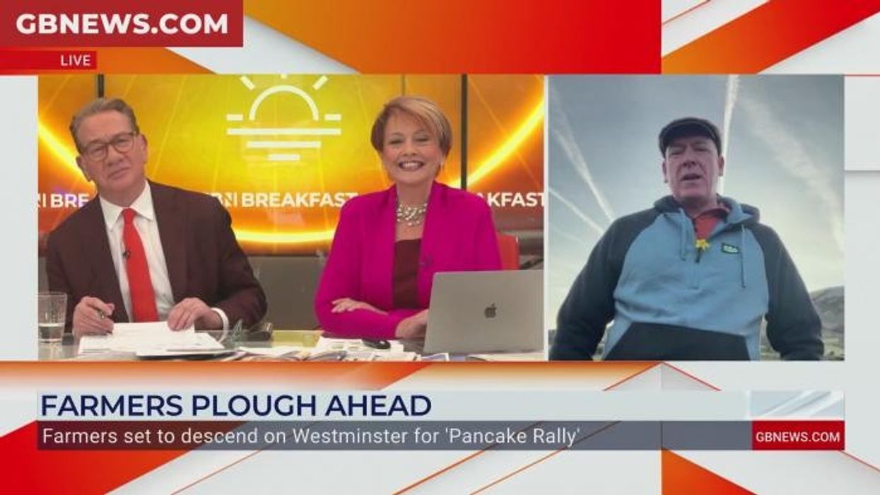 Empty shelves INEVITABLE, warns Gareth Wyn Jones as farmers set to descend on London again: ‘It’s breaking my heart’