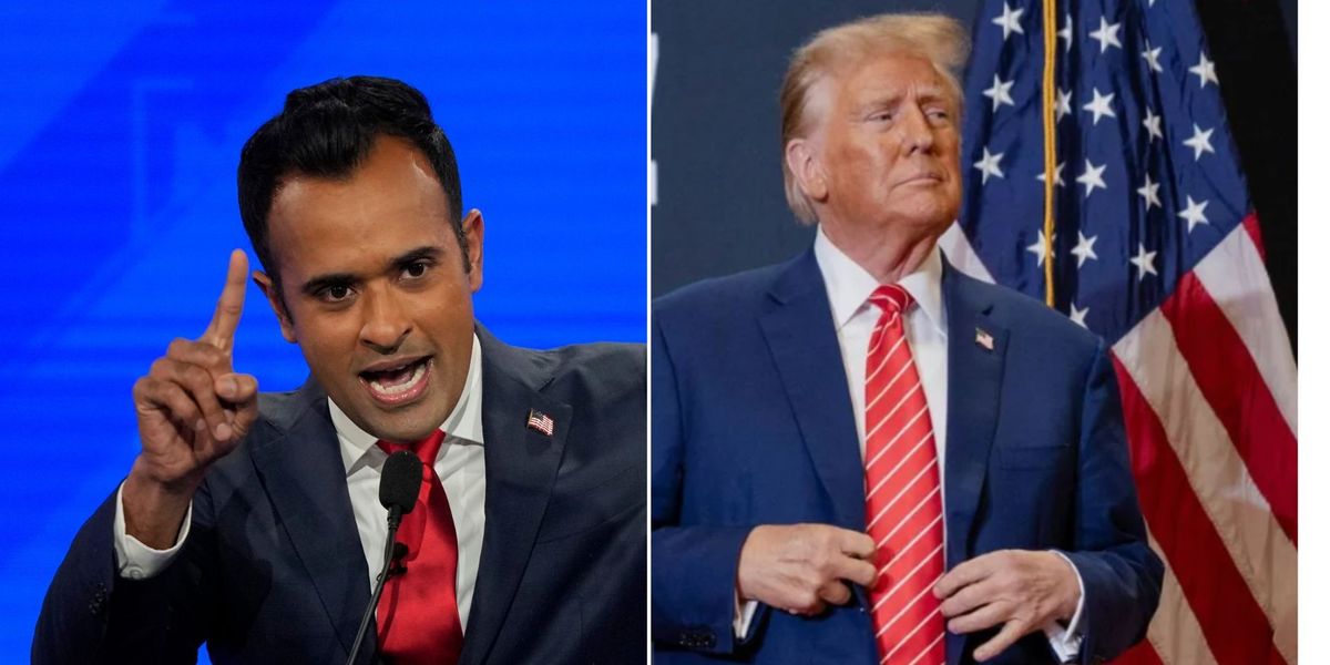 NextImg:Donald Trump ‘disappointed’ with Republican rivals after Iowa landslide