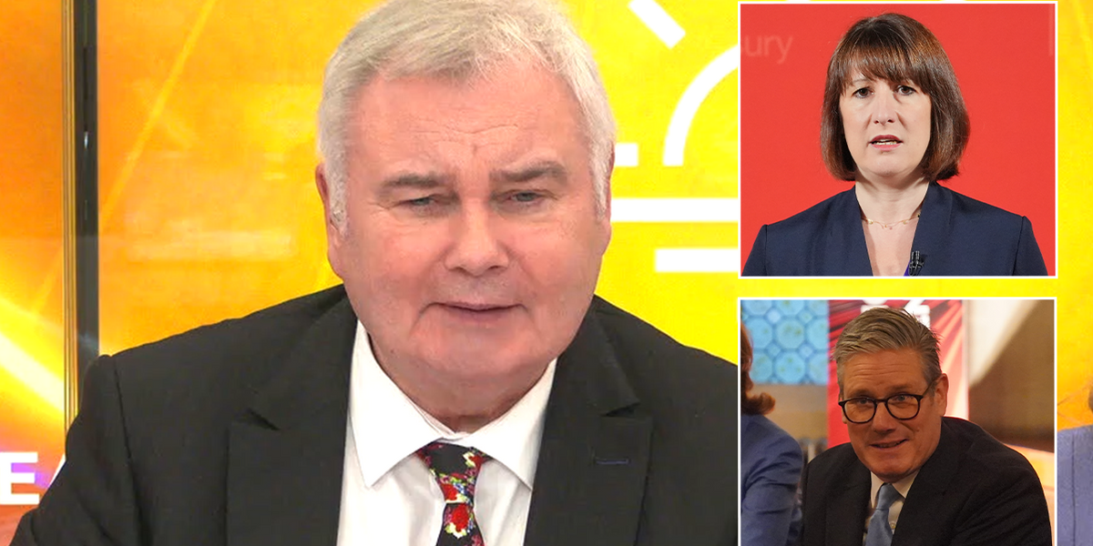 NextImg:Eamonn Holmes erupts at Labour's tax 'obsession' as winter fuel raid looms: 'The state of Britain!'