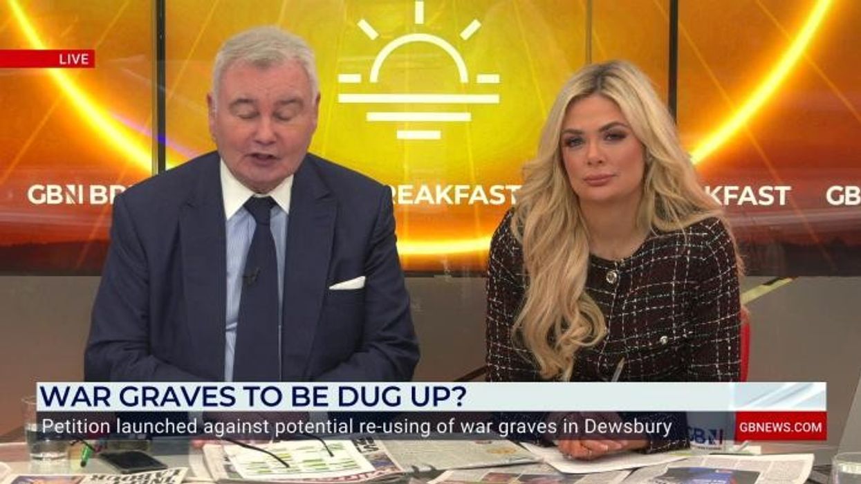‘No, no, no!’ Eamonn Holmes erupts at ‘sickening’ plans to reuse war heroes' graves in England and Wales