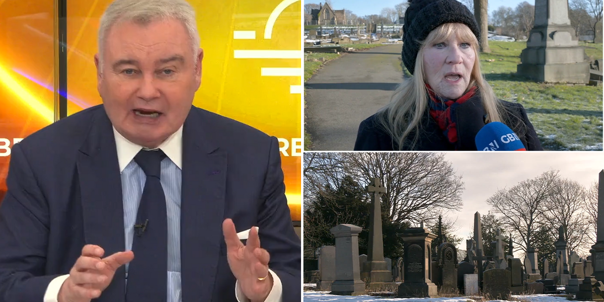 NextImg:‘No, no, no!’ Eamonn Holmes erupts at ‘sickening’ plans to reuse war graves in England and Wales
