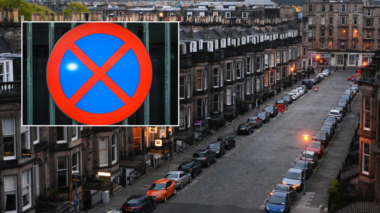 No parking/Edinburgh streets
