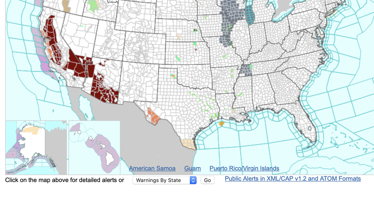 US weather forecast: 1,000 mile FLOOD ALERT as America hit by month-long thunder deluge
