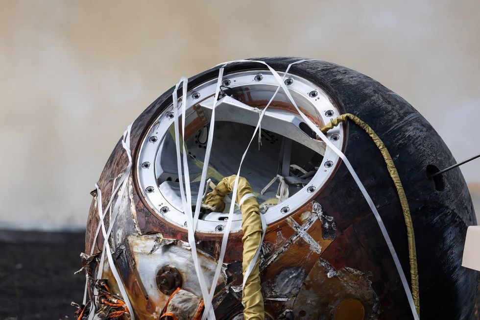 Noah's Ark satellite crash site