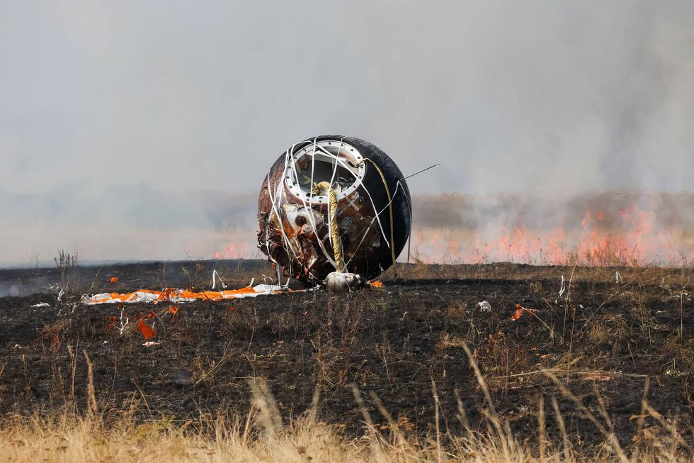 Noah's Ark satellite crash site