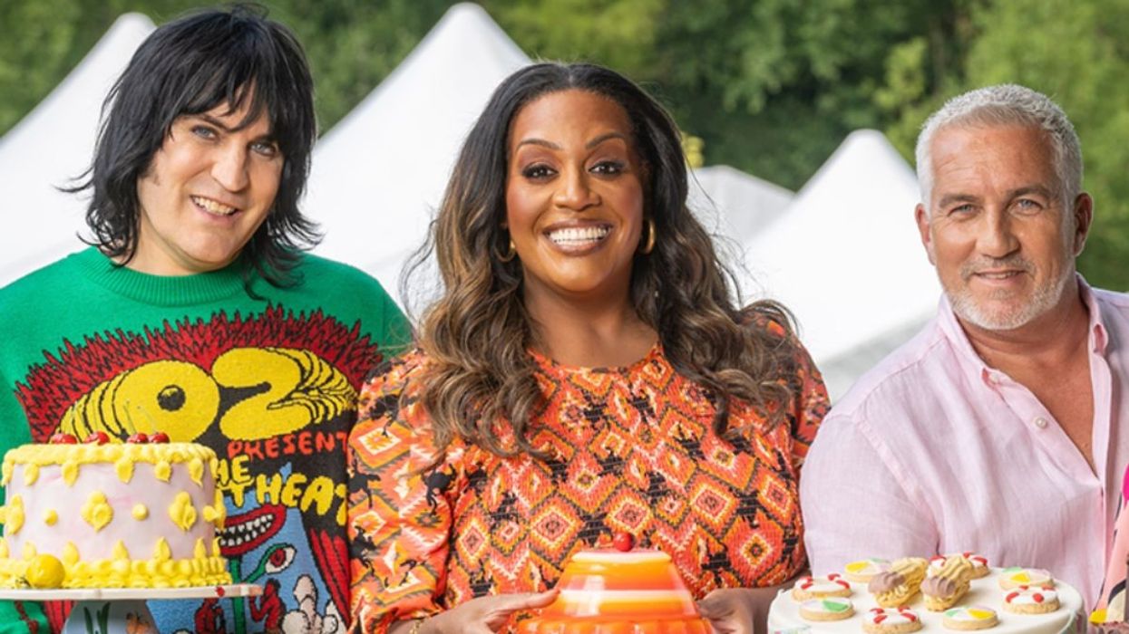 Noel Fielding, Alison Hammond and Paul Hollywood