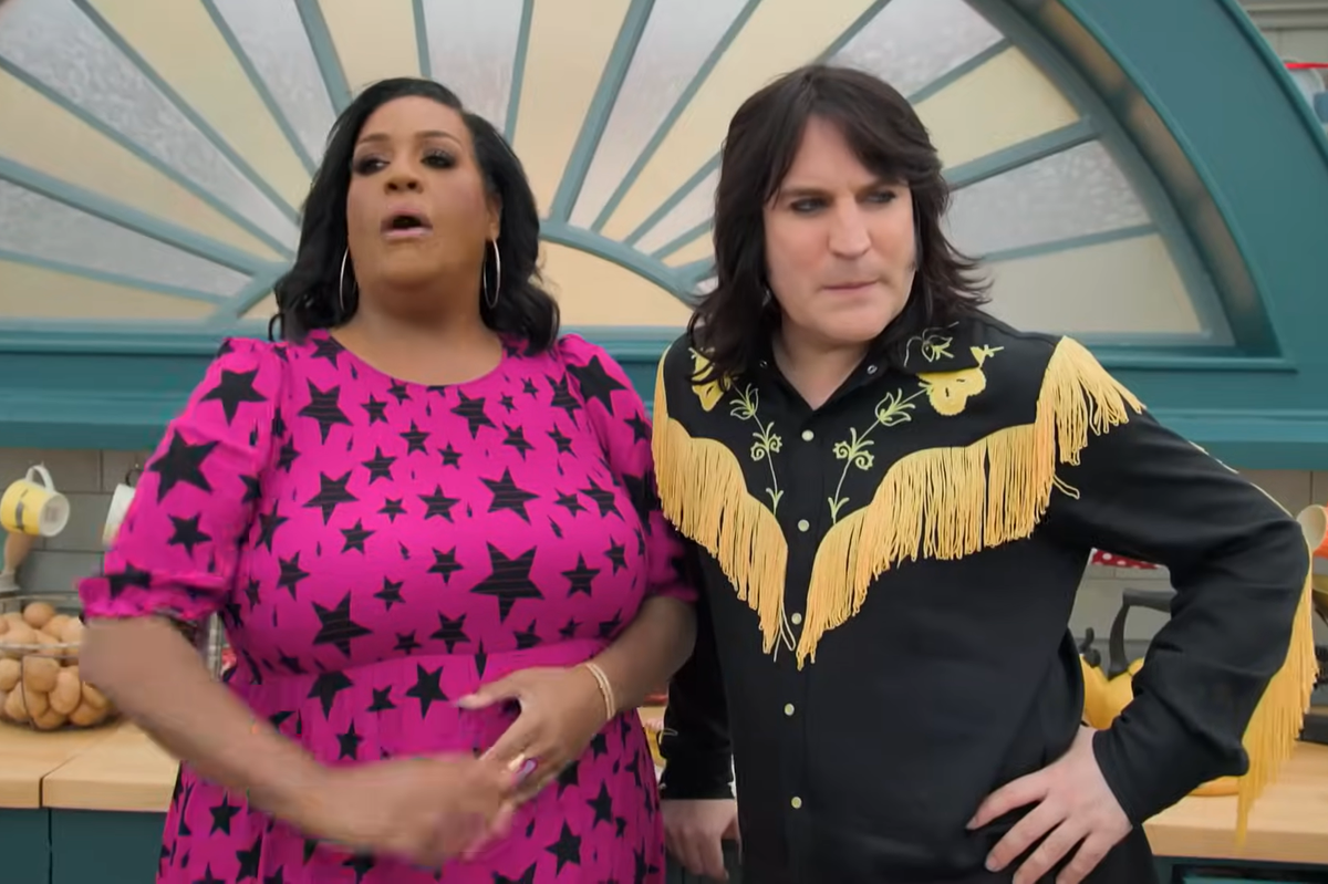 Noel Fielding and Alison Hammond