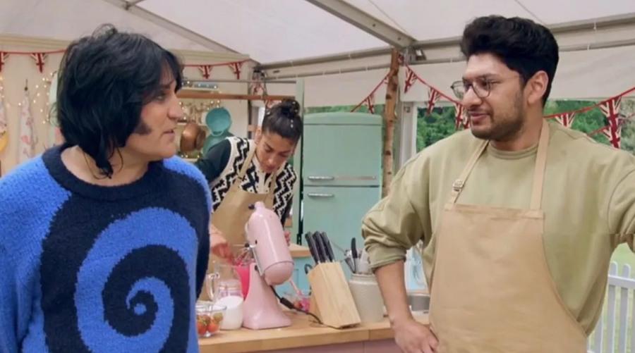 Noel Fielding and Hassan