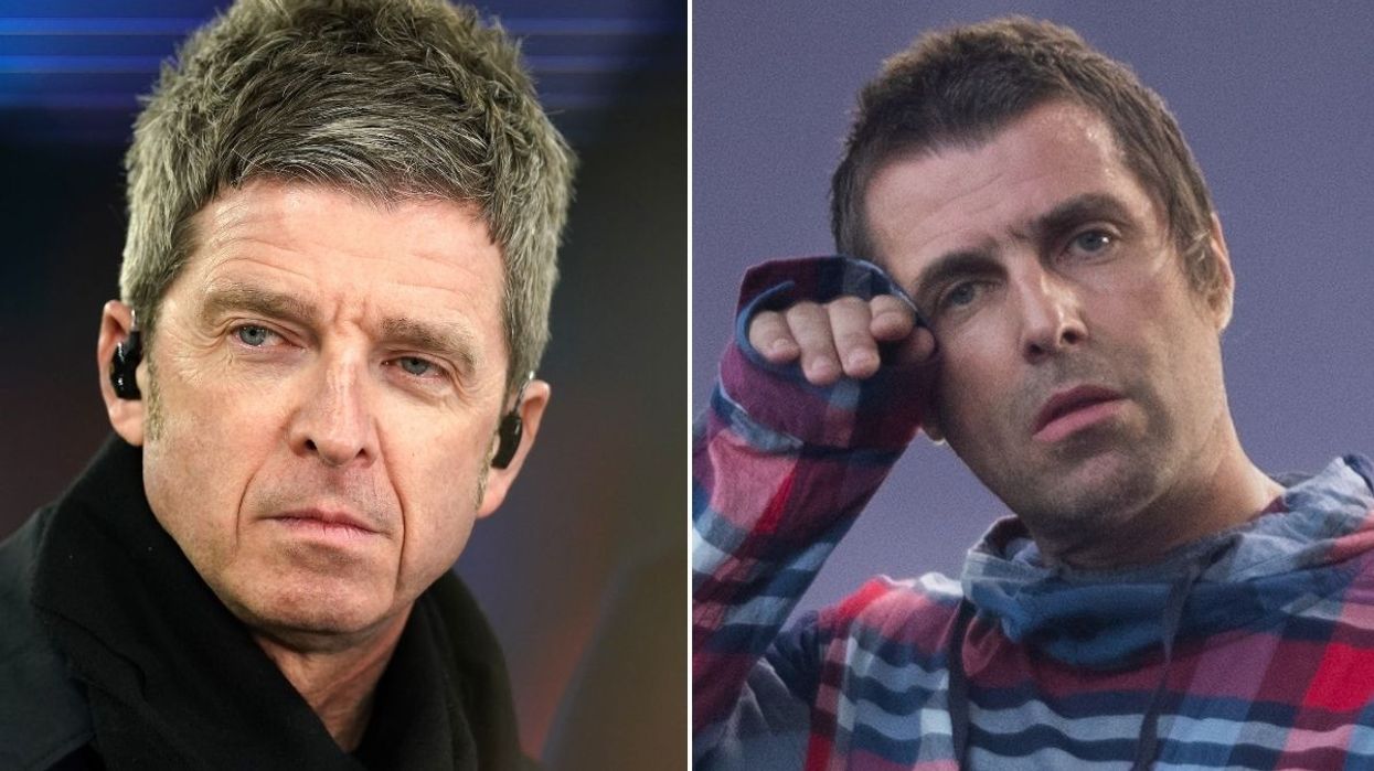 Noel Gallagher and Liam Gallagher