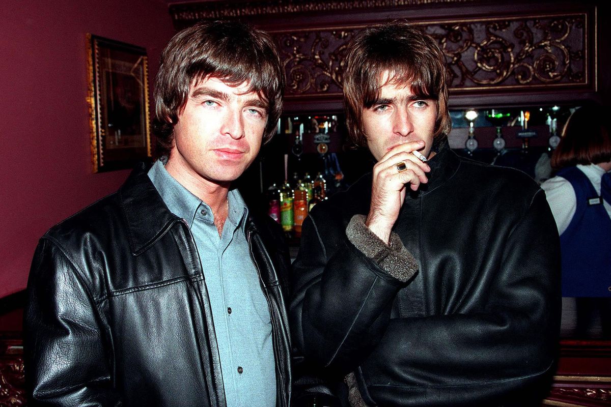 Noel Gallagher and Liam Gallagher