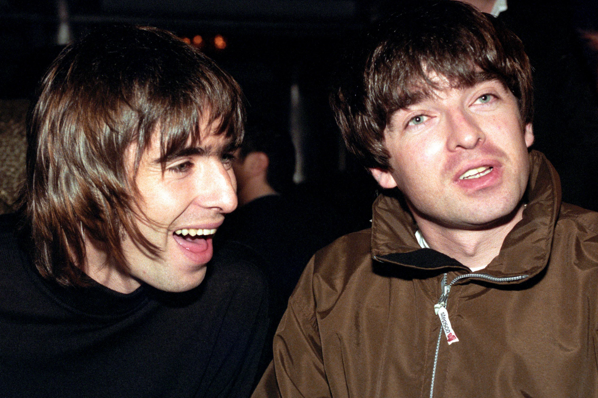 Noel Gallagher and Liam Gallagher