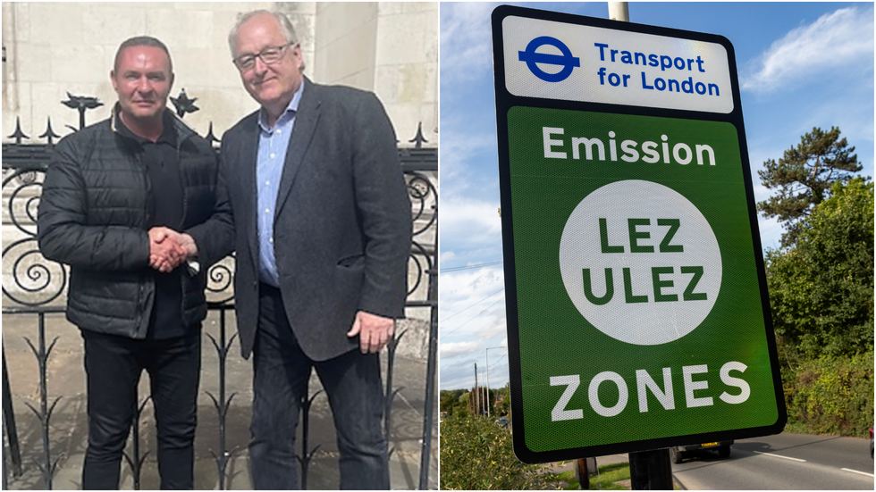 Noel Willcox, Howard Cox and Ulez emission zone