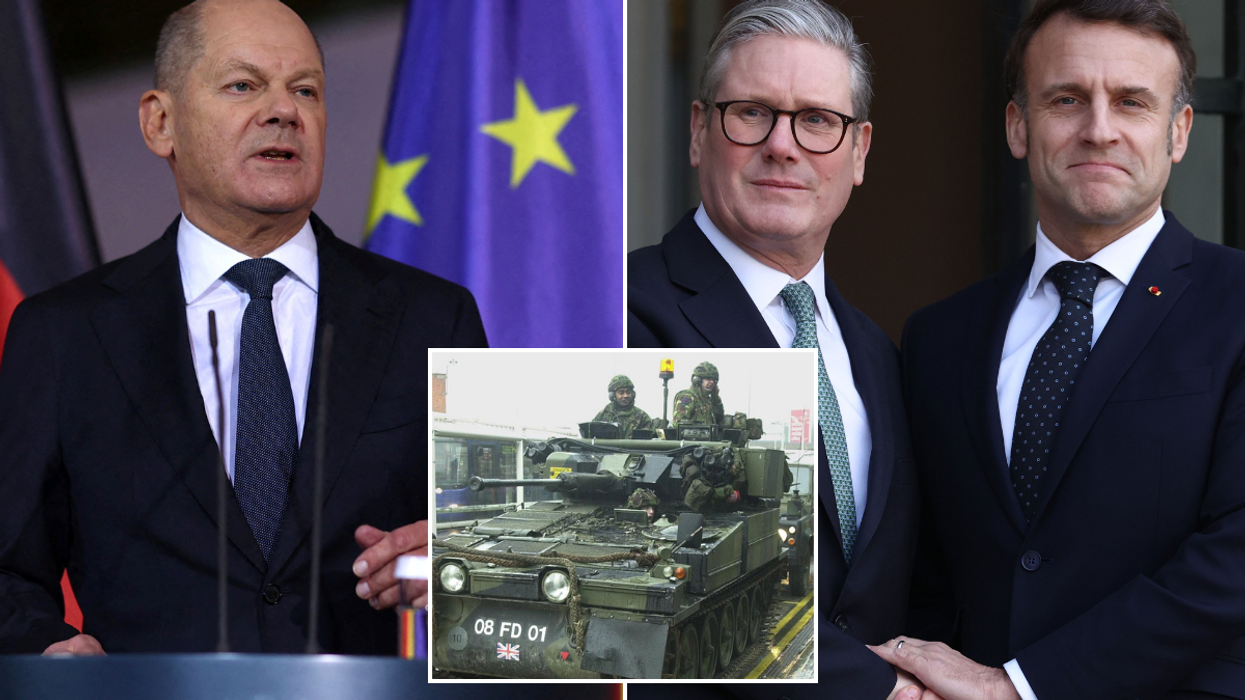 Germany REJECTS Keir Starmer's Ukraine peace plan as Scholz slams 'completely premature' troops pledge