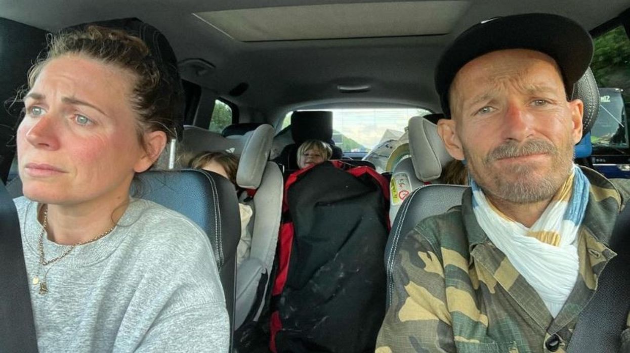 Jonnie Irwin showered with support after enduring 'hell' on break away with family