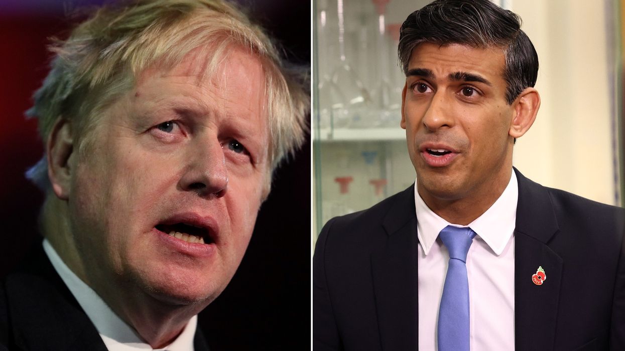 Boris Johnson blasts Rishi Sunak after fresh devastating data: 'He needs a massive kick in the pants!'