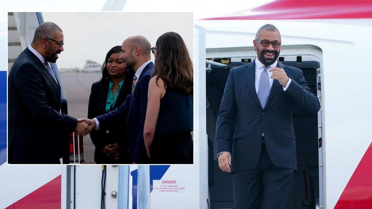 James Cleverly touches down in Rwanda as Home Secretary makes last-ditch attempt to sign migrant pact
